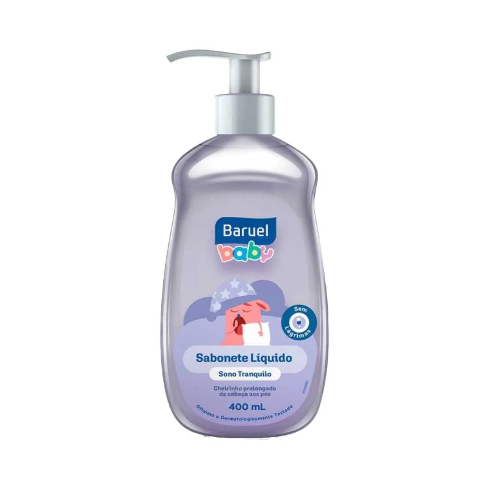 Sabonete Líquido Baruel Baby Sono Tranquilo 400ml