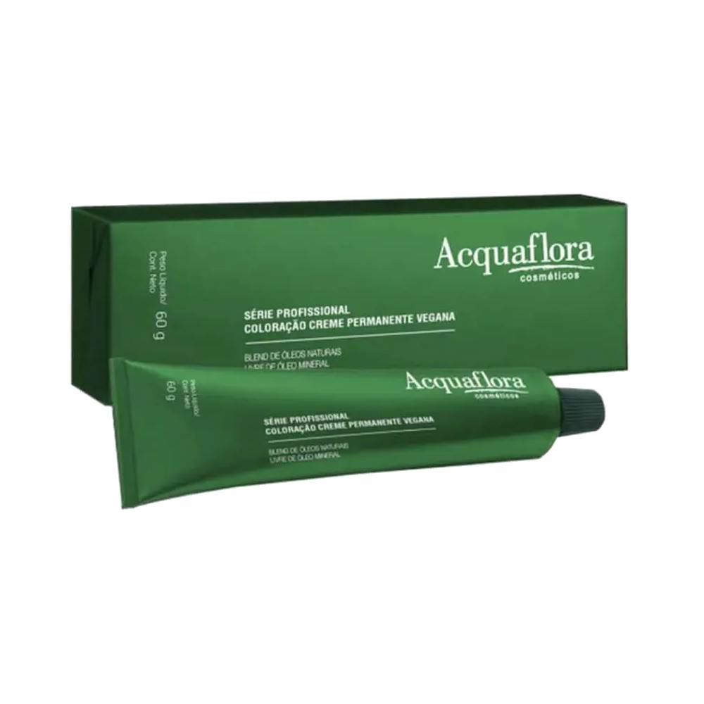 Coloração Acquaflora Creme Permanente Vegana 0.6 Vermelho 60ml