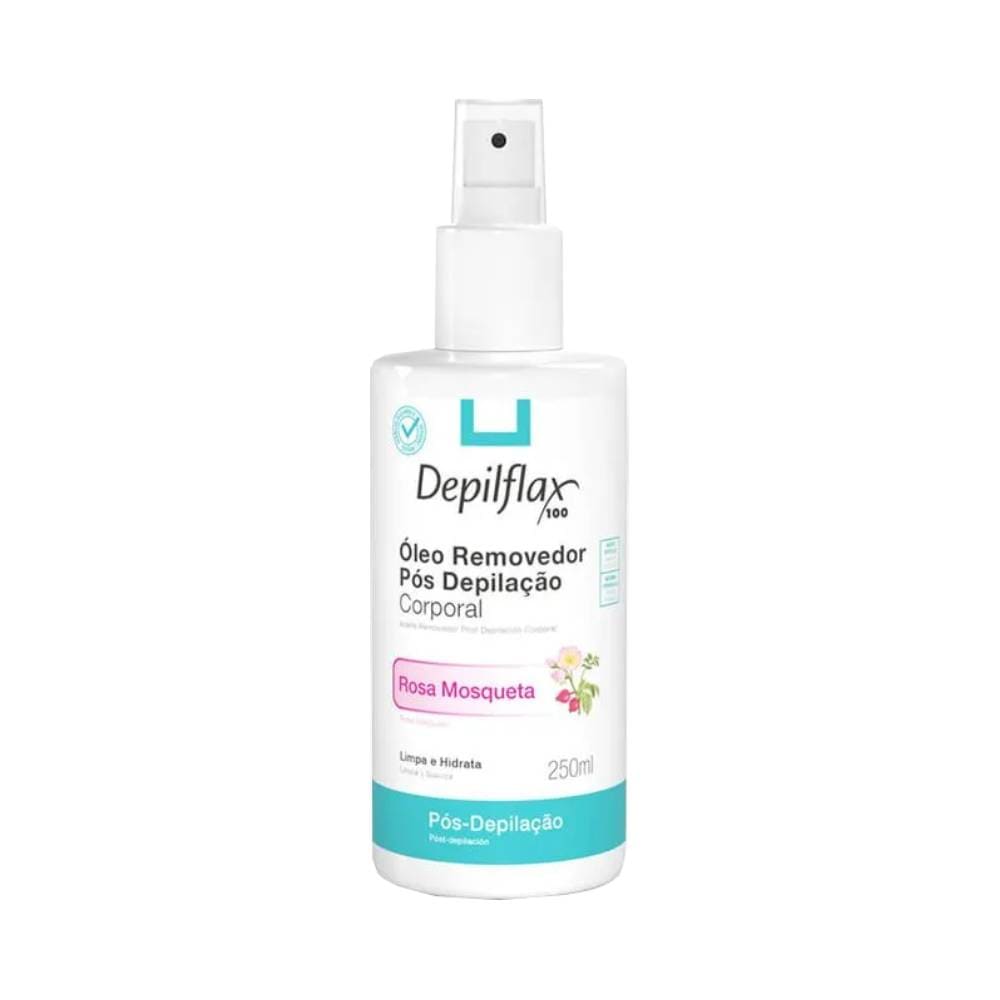 Óleo Pós Depilação Depilflax Corporal Rosa Mosqueta 250ml