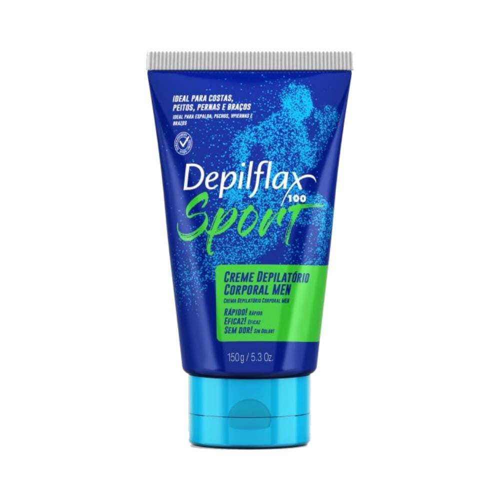 Creme Depilatório Depiflax Corporal Men Sport 150g